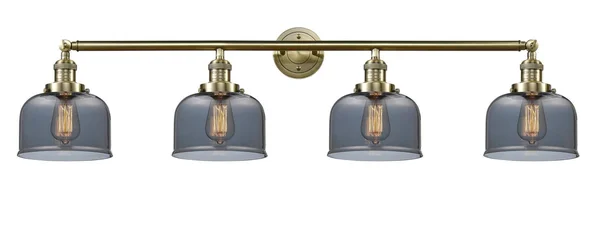 Innovations Lighting Large Bell 4 Light Bath Vanity Light 215 AB G73 (Antique Brass)