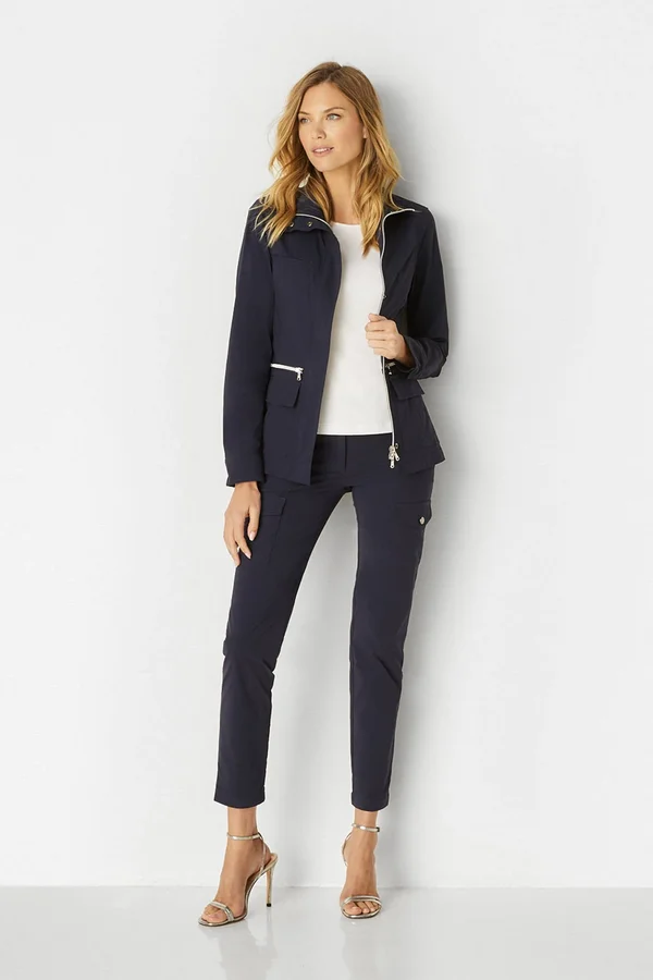 Anatomie Kenya Jacket in Navy, Size Medium, Bandier