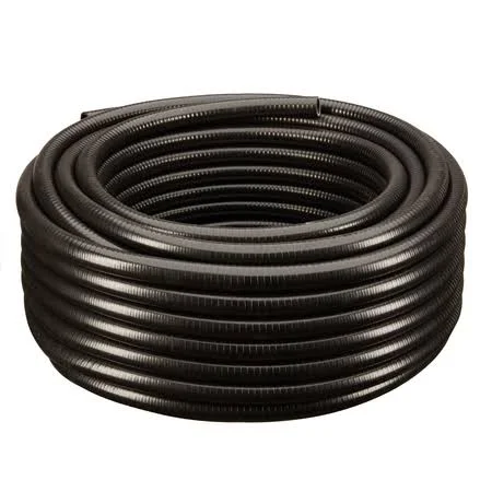 HYDROMAXX 3/4 in. x 50 ft. PVC Schedule 40 Black Ultra Flexible Pipe