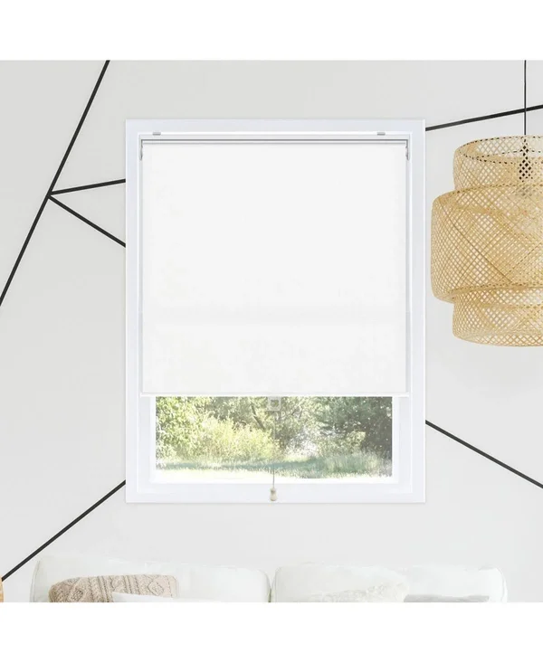 Chicology Snap-N-Glide Cordless Roller Shades - White, 23x72