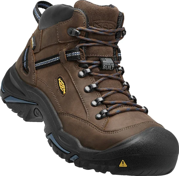 Keen Utility Men's Braddock Mid Steel Toe Waterproof Work Boot