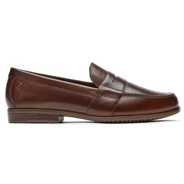 Rockport Mens Classic Lite 2 Penny Loafer - Size 10 M - Brown