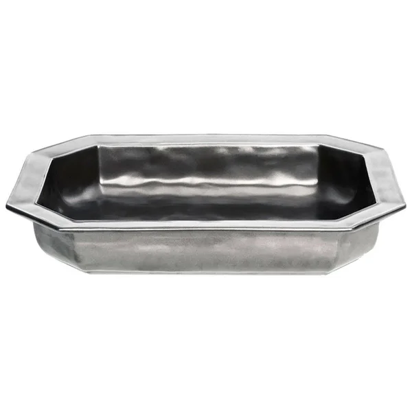 Juliska Pewter Stoneware Rectangular Baker
