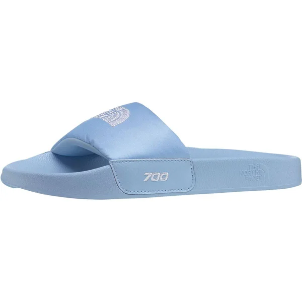 The North Face Women's Nuptse Slide - 6 - Angel Falls Blue, TNF White