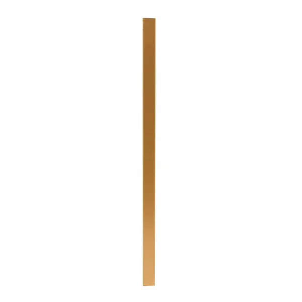 Creative Co-op Square Metal Floating Wall Mirror, Gold Finish