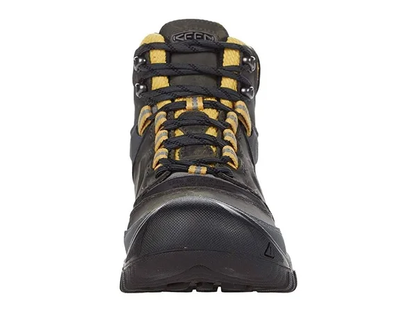 Keen Women's Ridge Flex Mid Waterproof Boot - 8 - Magnet, Ochre