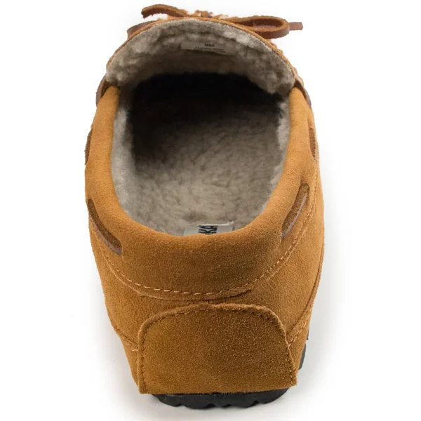 Minnetonka Casey Slipper 10 Men's Cinnamon