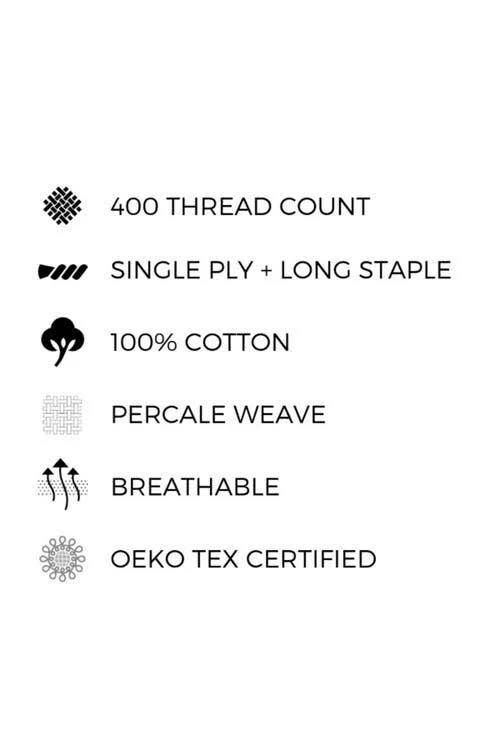 Pillow Guy Sheet Set(test) Charcoal, King, Cool & Crisp