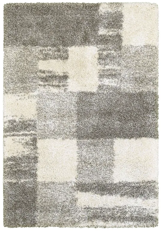 Oriental Weavers Henderson 5502H Ivory/ Grey Area Rug 3&10x22 x 5& 5x22