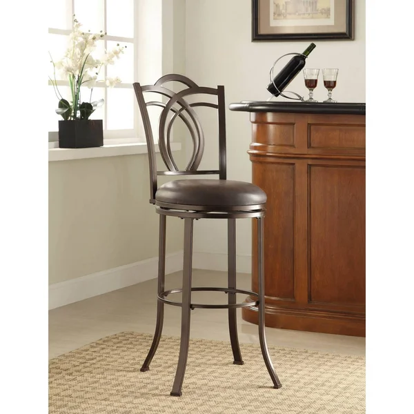 Colton Barstool Brown - Linon