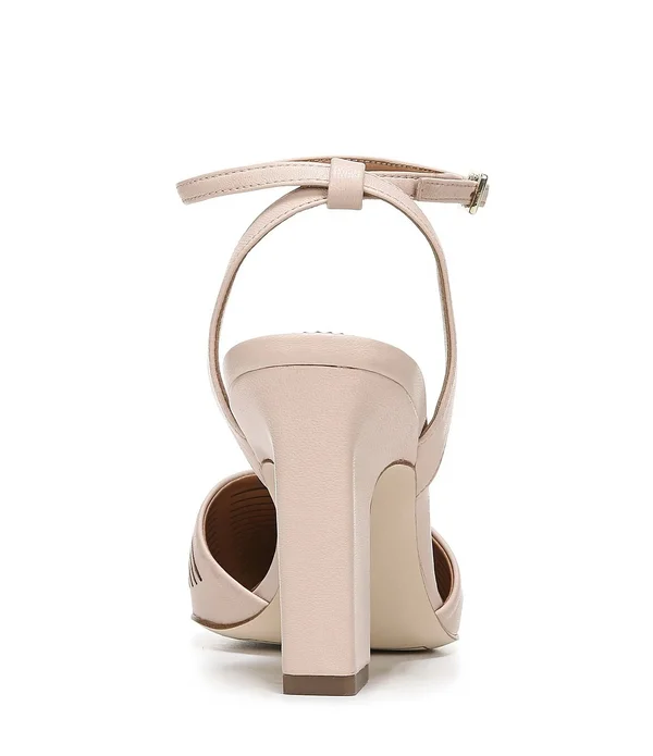 Sarto by Franco Sarto Women's Starla Ankle Strap Heel, Size: 5.5, Blush Nappa Leather