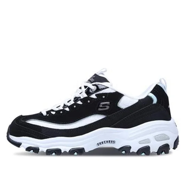 Skechers D&lite-Looking Glass Marathon Running Shoes/Sneakers 11959-BKW (US Size 9)