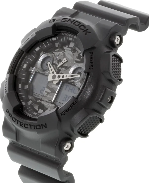 Casio GA100CF-8A G-Shock Black Dial Watch