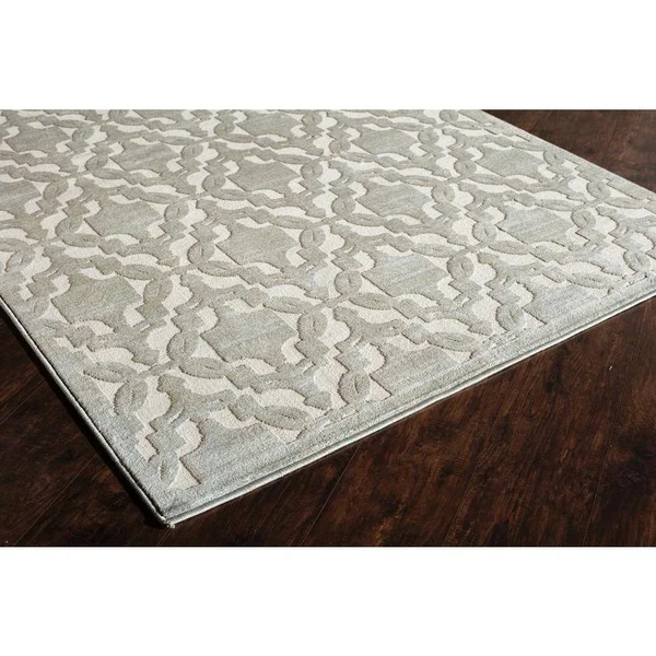 Rugs America Riviera Rv500b 5& x 8& Tan Rug