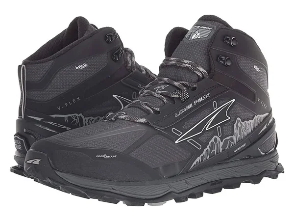 Altra - Men's Lone Peak 4 Mid RSM 8.5 - Black