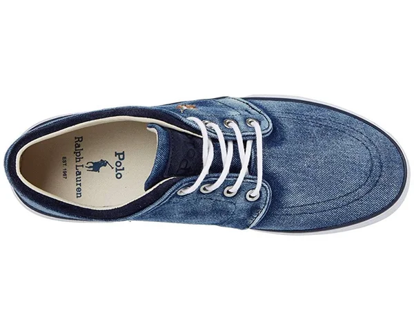 Polo Ralph Lauren Men's Faxon Leather Fashion Sneaker