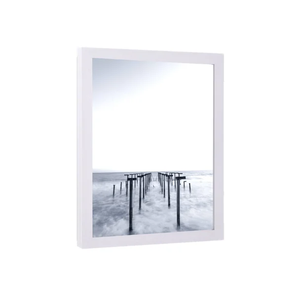 38X21 Picture Frames Brown Wood 38X21 Frame 38 x 21 Wooden Frames White