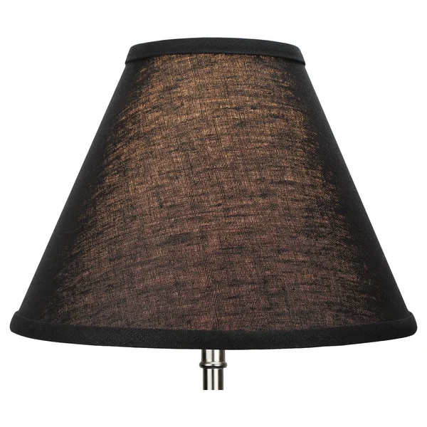 Fenchel Shades, 5x22 Top Diameter x 12x22 Bottom Diameter x 9 Slant, (Spider Attachment) Empire Lamp Shade - (Designer Linen Bl