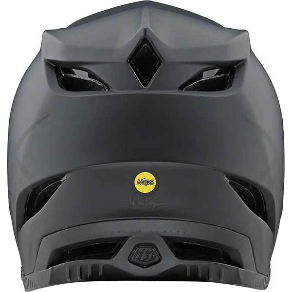 Troy Lee Designs D4 Composite Helmet Stealth Black/Gray, S