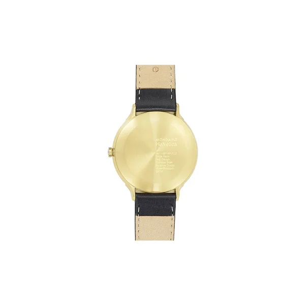 Mondaine Helvetica No1 Light Black Dial Men's Watch MH1.L2221.LB