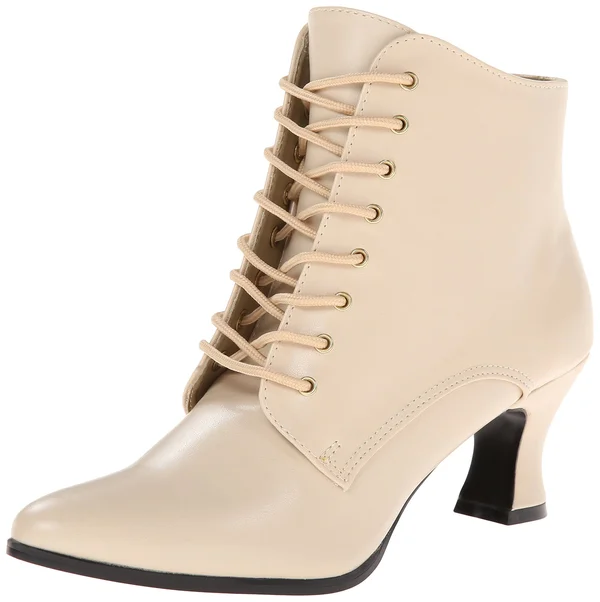 Funtasma - Victorian-35 12, Cream PU
