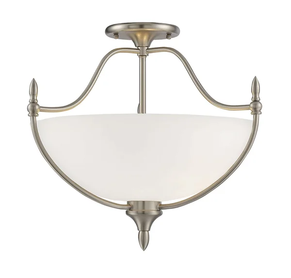 Savoy House 6-1005-3-SN - Herndon 3 Light Semi-Flush, Satin Nickel
