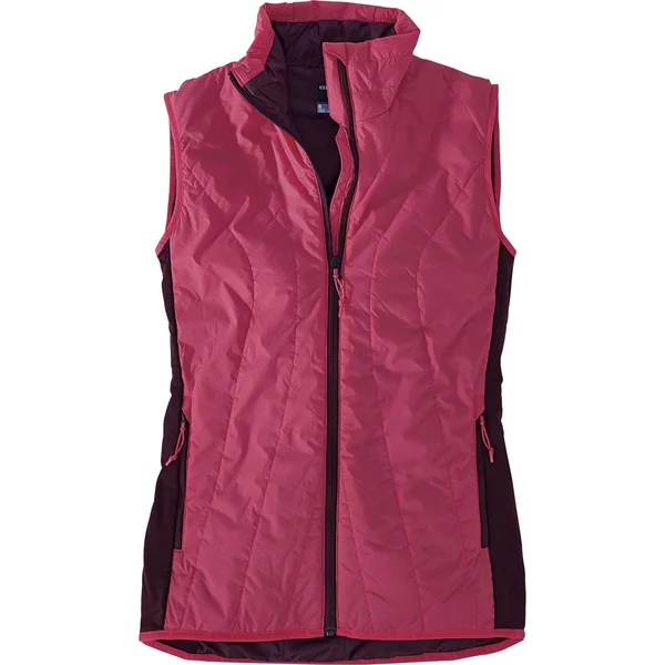 Icebreaker Women's Merinoloft Hyperia Lite Hybrid Vest PRISM/VELVET