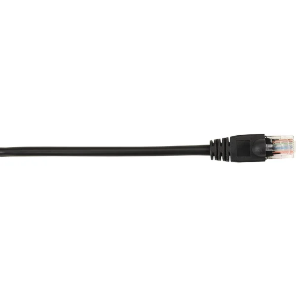 Black Box Cat5e Molded Boot Patch C Black 10ft 25 Pack