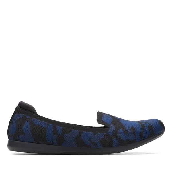 Women's Clarks Carly Dream Navy Camo Navy Camo, 7.5, M