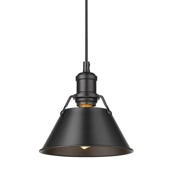 Golden Lighting 3306-S CH-CH Orwell Mini Pendant Light, Chrome