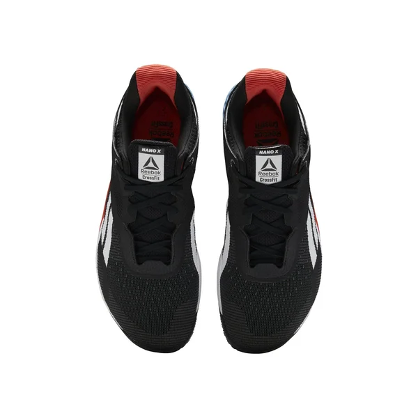 Reebok Nano x - Men's - Black, White, Vivid Orange - 7.5