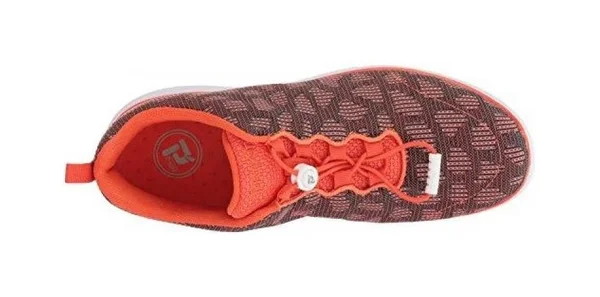 Propet TravelFit Women's Sneakers, Orange, 10 Narrow