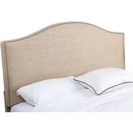 Devon & Claire Kylie Nail Head Trim Headboard, Multiple Colors