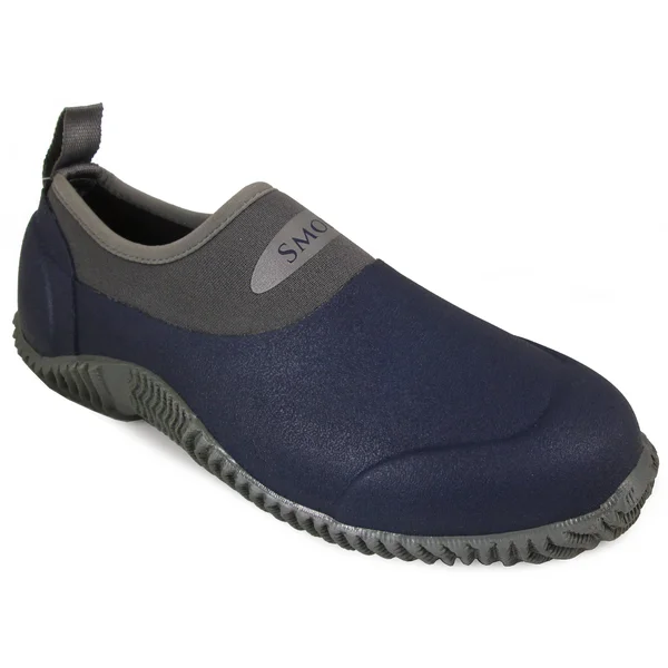 Smoky Mountain Men's 3x22 Navy Amphibian Slip-On D, 8
