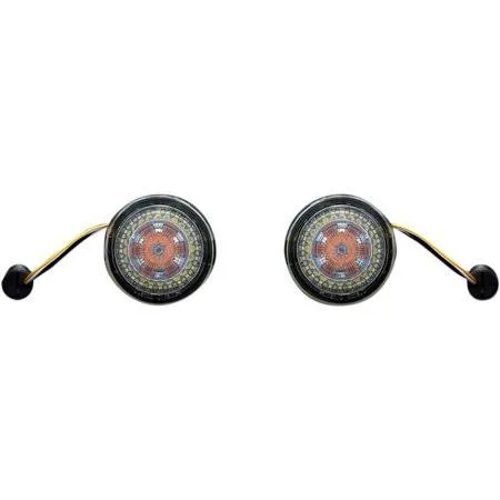 Custom Dynamics PB-AW-1157 Probeam Dynamic Ringz Turn Signals with Smoke Lenses