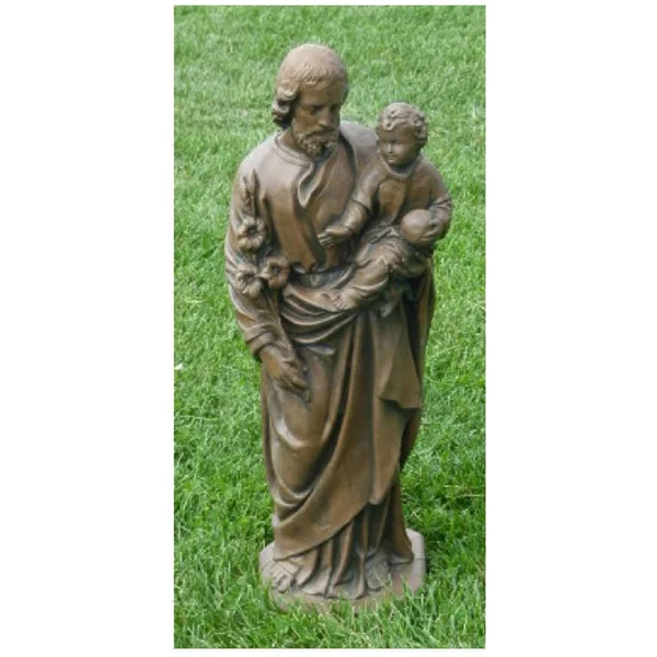CC Outdoor Living 25 Teal St. Joseph Outdoor Patio Statue 32902344