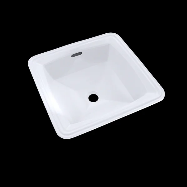 Toto Connelly Square Undermount Bathroom Sink with CeFiONtect - Cotton White LT491G#01
