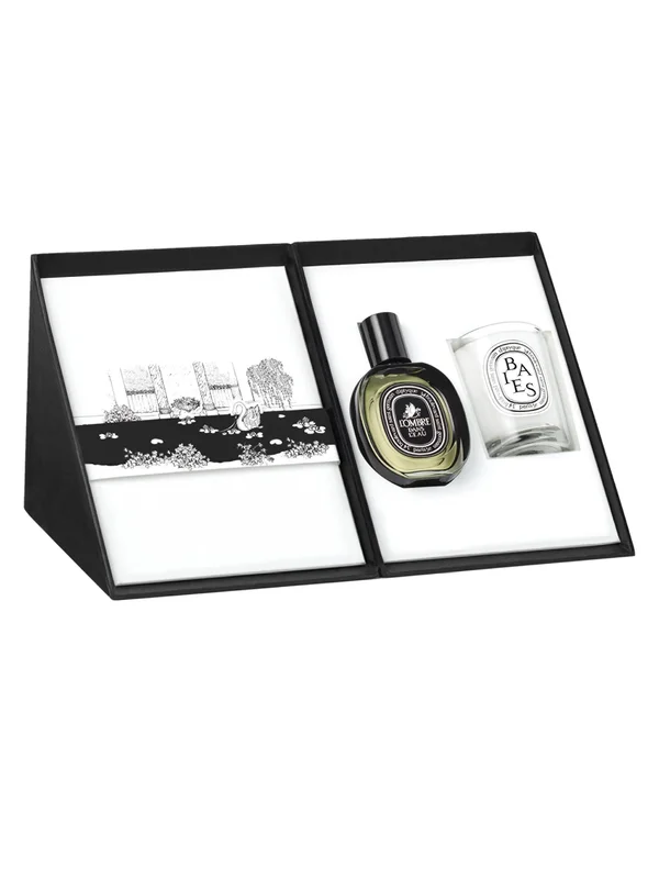 Diptyque L'Ombre dans L'eau Eau de Parfum & Baies Candle Set
