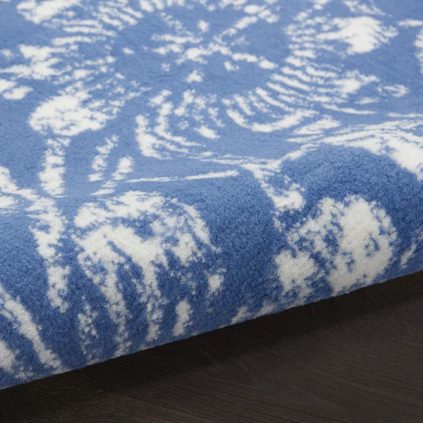 Nourison Whimsicle WHS05 Area Rug - Blue, 5& x 7&
