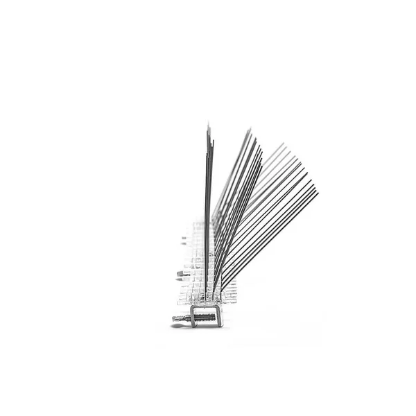 Bird B Gone, Stainless Steel Gutter Bird Spikes, 50 ft