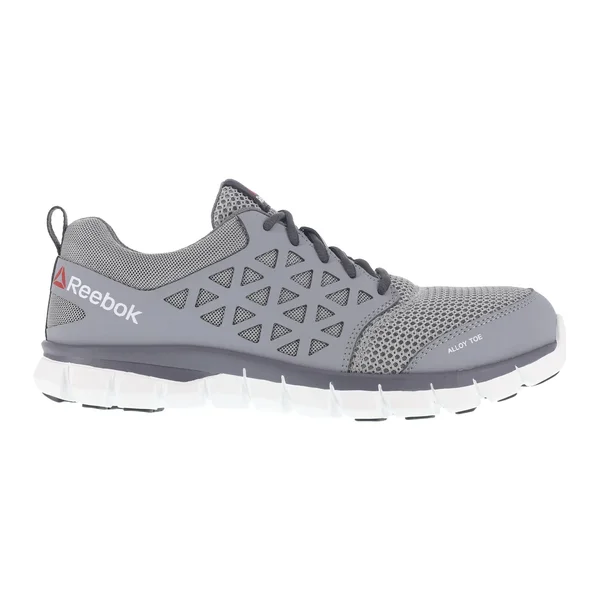 Reebok Sublite Cushion Work Alloy Toe, Men's Gray
