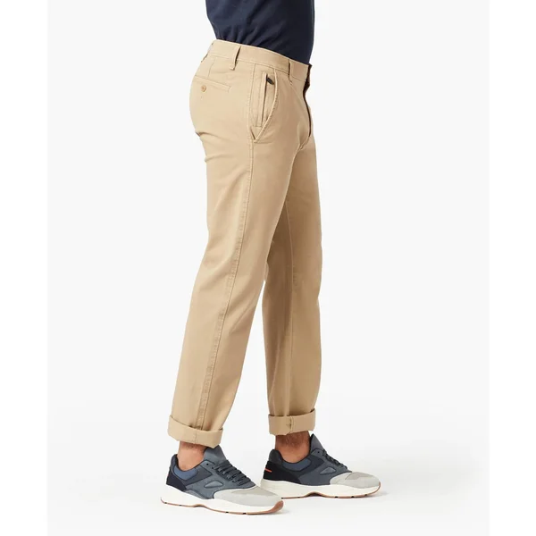 Dockers Men's Slim Fit Smart 360 Flex Ultimate Chino Pants - British Khaki 31X30, Green