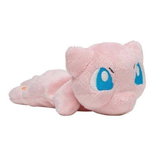 Pokemon Center 2015 Kuttari Series #3 Mew Bean Bag Plush Toy (Awake Version)