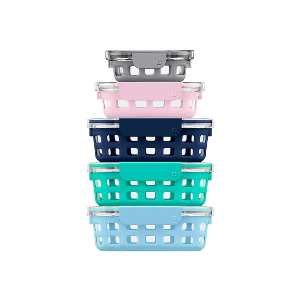 Ello Duraglass 10-pc. Mixed Food Storage Set, 10pc