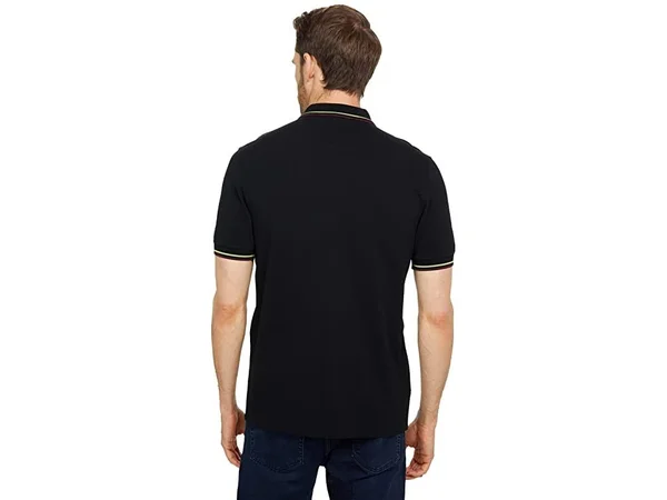 Fred Perry Twin Tipped Polo T Shirt Black