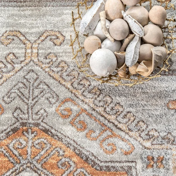 nuLOOM Vintage Paula Tribal Orange 3 ft. x 5 ft. Area Rug