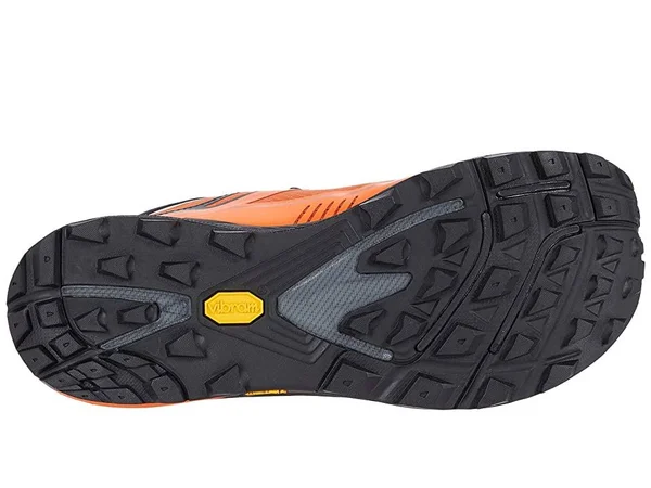 Topo Athletic Men's Trailventure, 11, Orange, Black
