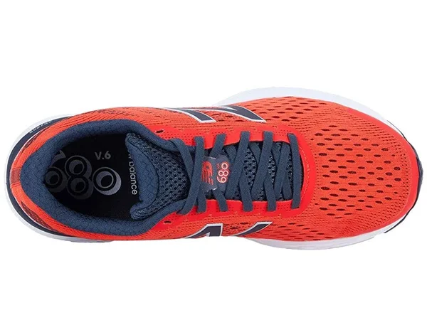 New Balance 680v6 Men's Running Shoes Dark Blaze/Lead : 15 D - Medium