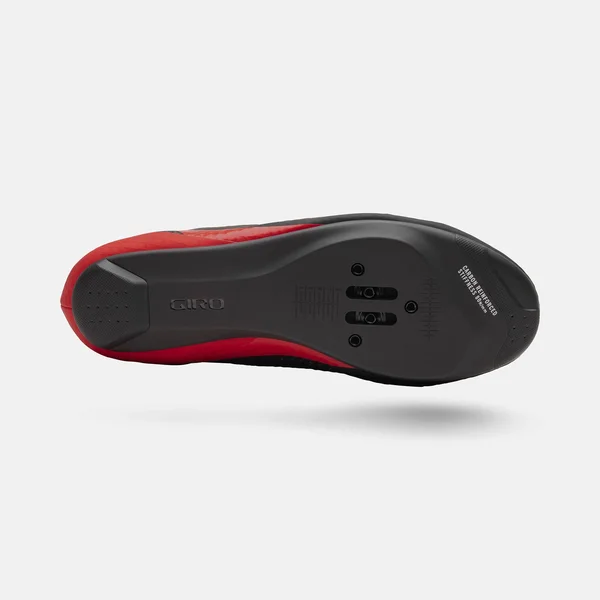 Giro Cadet Shoe - 48 - Black/Bright Red