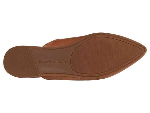 Women's Lucky Brand Bareisha Mule - 9.5 M - Latte Leather
